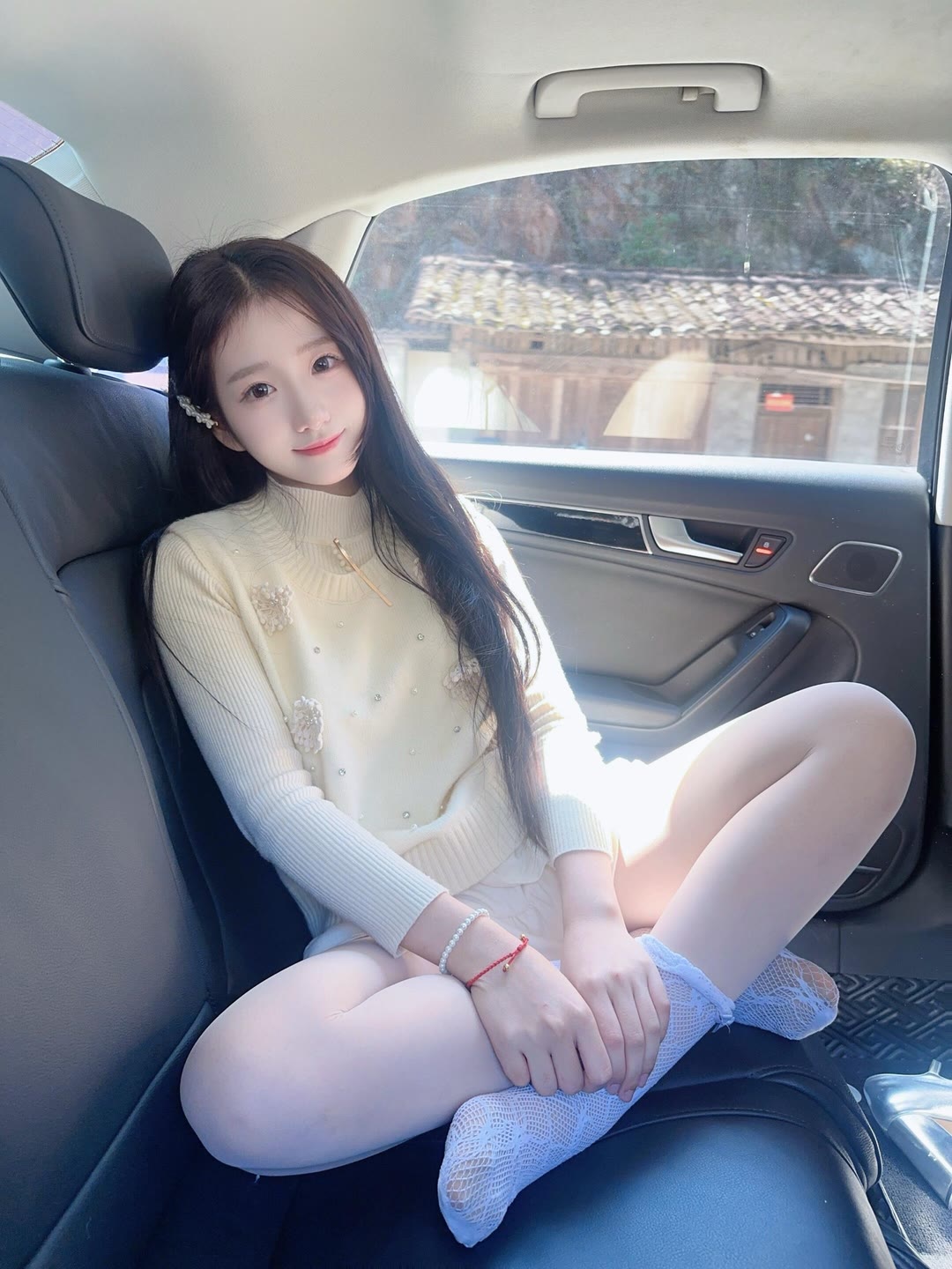 春天和jk真的绝配气质美女-美女图片-第2张