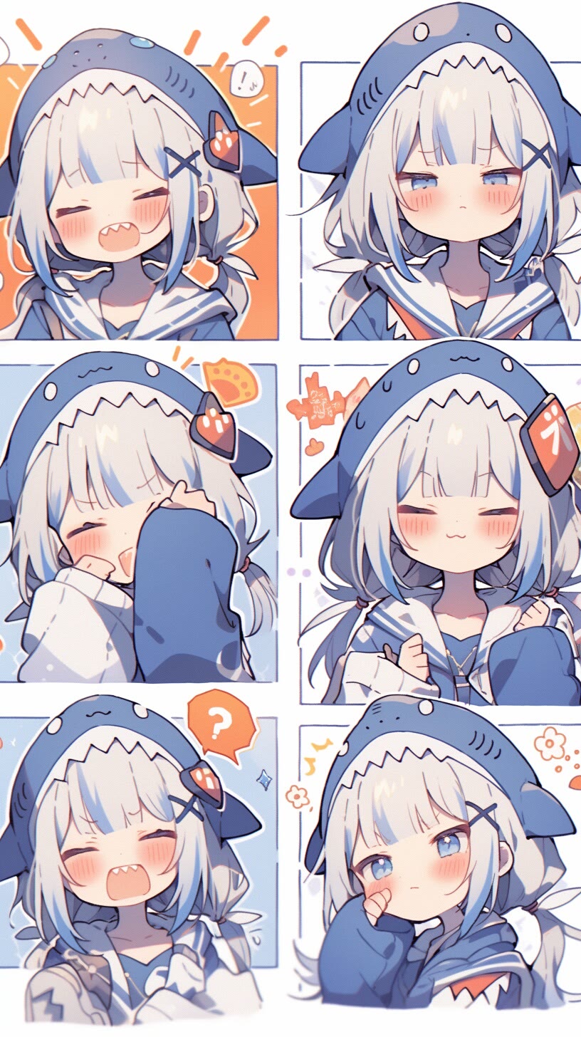 图片[2]-小萝莉叠叠乐，好看的壁纸谁能不爱-大白创意网络