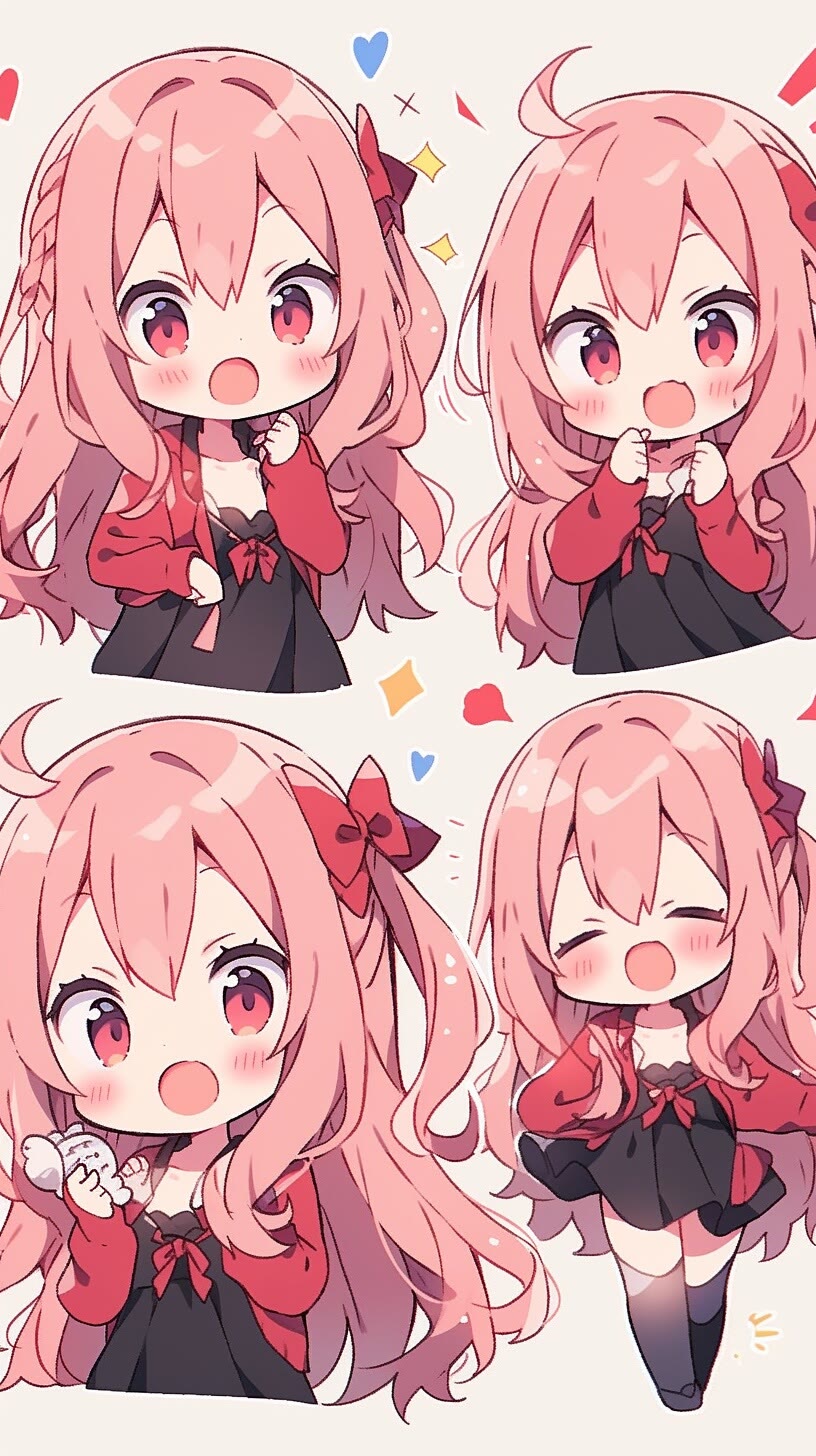 图片[11]-小萝莉叠叠乐，好看的壁纸谁能不爱-大白创意网络