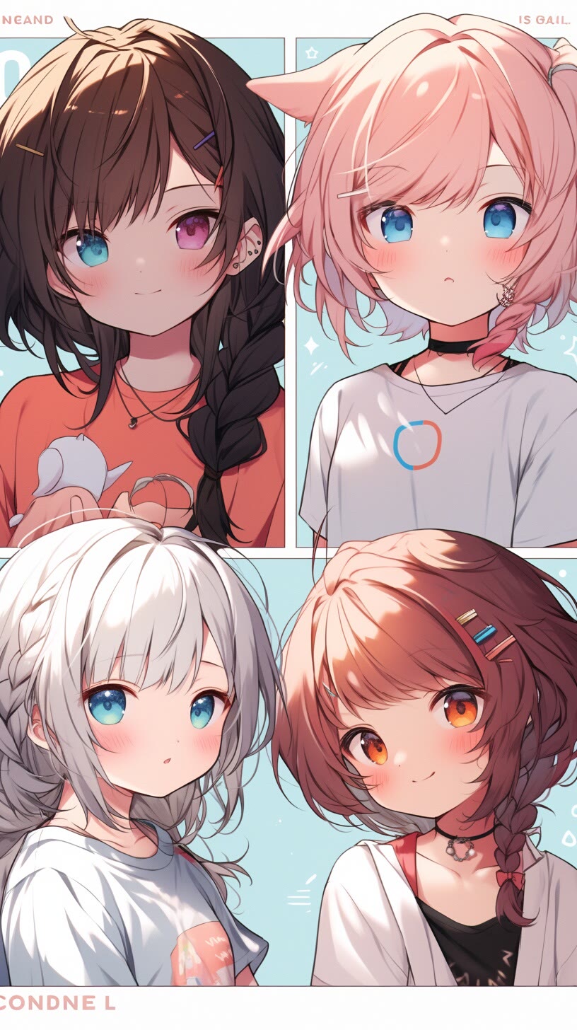 图片[14]-小萝莉叠叠乐，好看的壁纸谁能不爱-大白创意网络