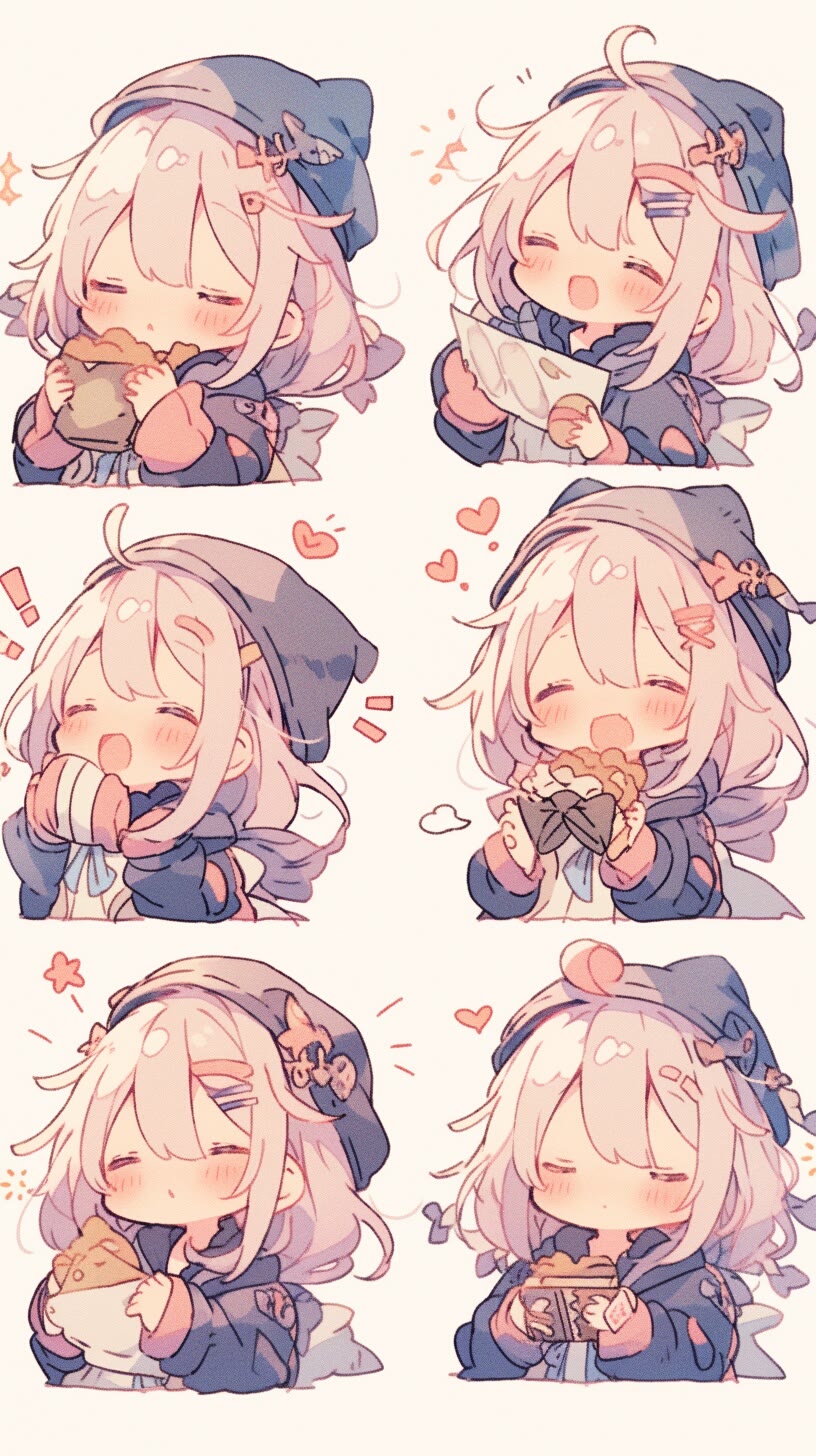 图片[7]-小萝莉叠叠乐，好看的壁纸谁能不爱-大白创意网络