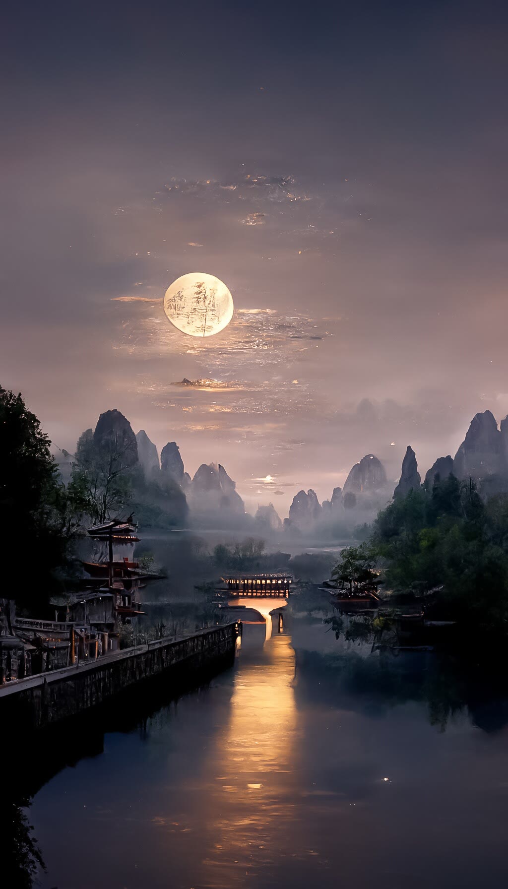 秋色渐深，岁月向晚 #高山流水遇知音  #诗情画意  #云水禅心