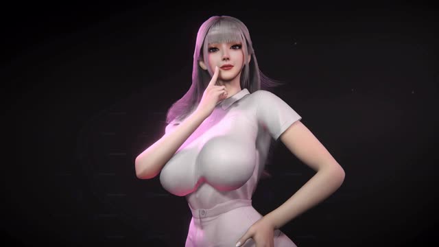 VAM丰满白色紧身衣妹子性感诱惑劲爆热舞