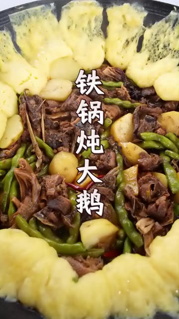 徒弟送来一只大鹅！伍大姐铁锅一炖，师傅们直呼太香了 #快成长计划 #潮流生活成长之星 #光合计划 